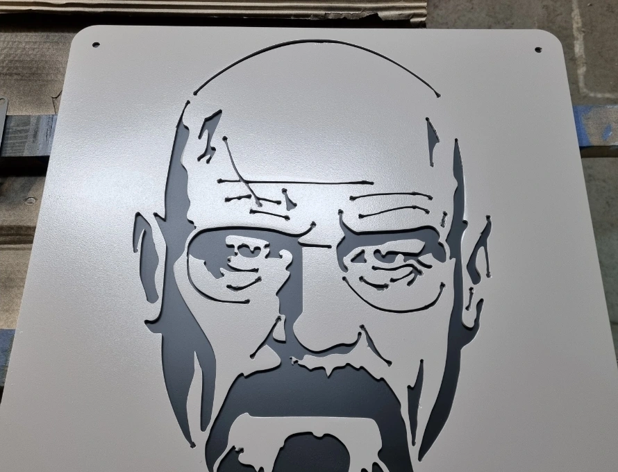 CNC profiling Breaking Bad Walter White