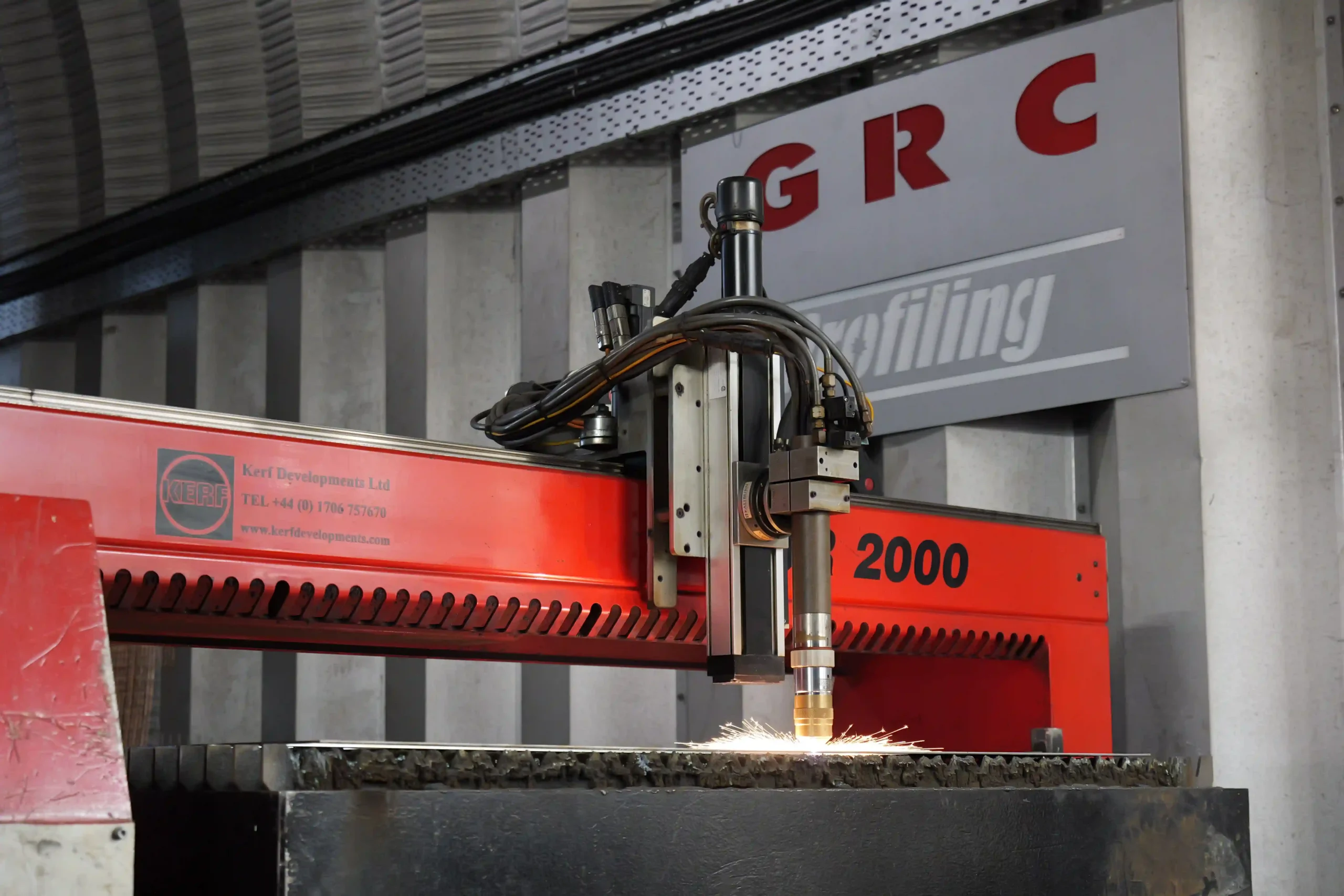 CNC profiling machine